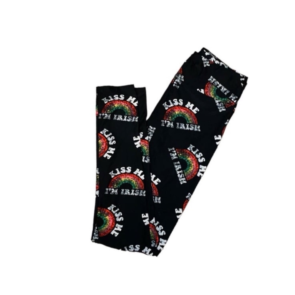 OS Lularoe St. Patrick’s Day leggings New